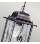 Lampy zewnętrzne wiszące - Elstead WEXFORD Wisząca E27 1x100W Czarny/Srebrny WX9 - produkt 3