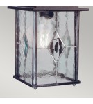 Lampy zewnętrzne wiszące - Elstead WEXFORD Wisząca E27 1x100W Czarny/Srebrny WX9 - produkt 4