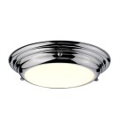 Lampy sufitowe - Elstead WELLAND Plafon LED 1x12W Chrom WELLAND-F-S-PC - produkt 1