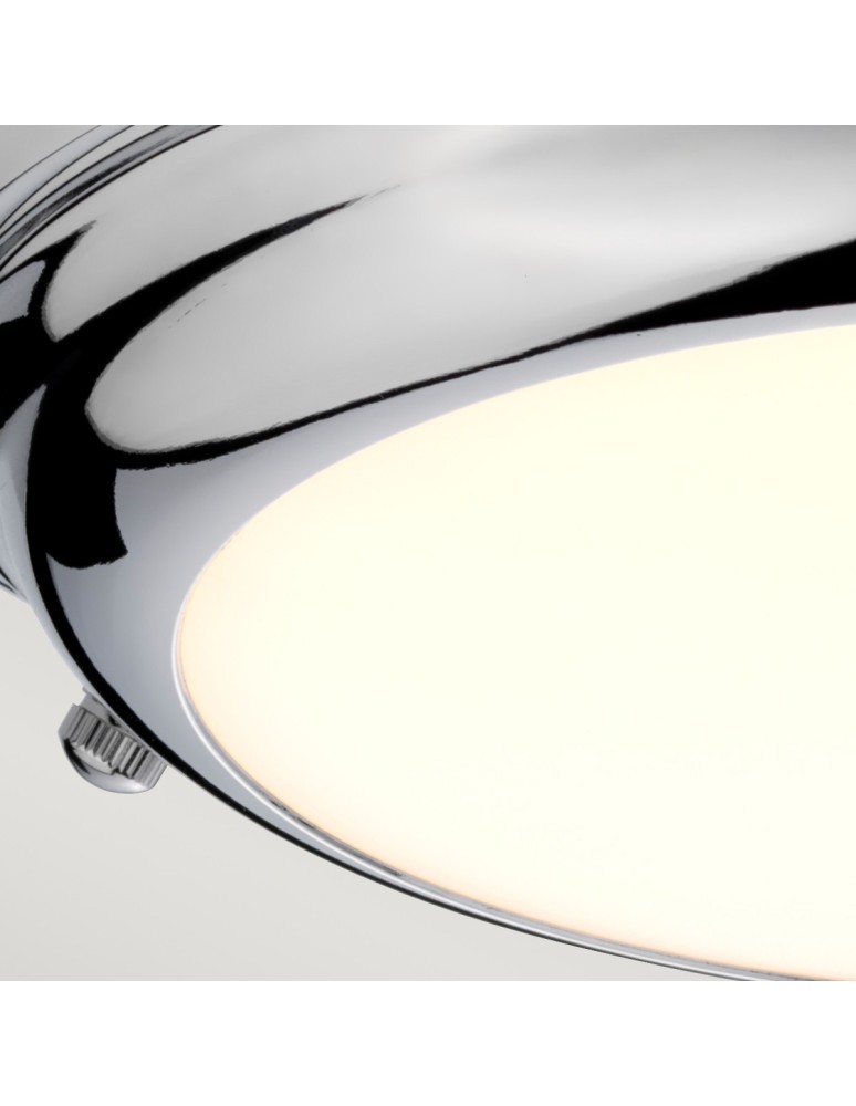 Elstead WELLAND Plafon LED 1x12W Chrom WELLAND-F-S-PC