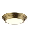 Elstead WELLAND Plafon LED 1x12W Mosiądz Antyczny WELLAND-F-S-AB