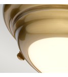 Lampy sufitowe - Elstead WELLAND Plafon LED 1x12W Mosiądz Antyczny WELLAND-F-S-AB - produkt 3
