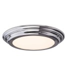 Plafony hermetyczne - Elstead WELLAND Plafon LED 1x25W IP54 Chrom WELLAND-F-PC - produkt 1