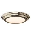 Plafony hermetyczne - Elstead WELLAND Plafon LED 1x25W IP54 Mosiądz WELLAND-F-PB - produkt 1