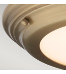 Plafony hermetyczne - Elstead WELLAND Plafon LED 1x25W IP54 Mosiądz Antyczny WELLAND-F-AB - produkt 4