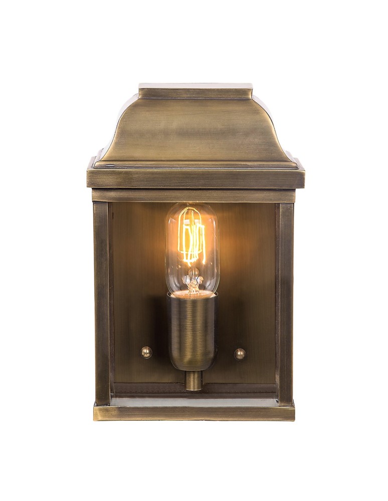 Kinkiety zewnętrzne - Elstead VICTORIA Kinkiet E27 1x100W IP44 Mosiądz Antyczny VICTORIA-BR - produkt kolory-swiatla.pl 1