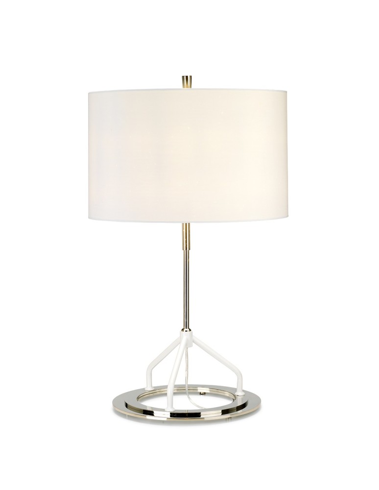 Lampy stołowe z abażurem - Elstead VICENZA Lampa Stołowa E27 1x60W Grafitowy VICENZA-TL-WPN - produkt kolory-swiatla.pl 1