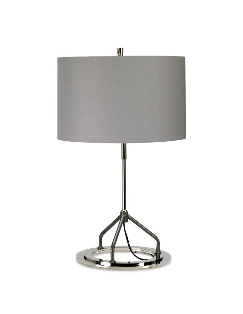 Lampy stołowe z abażurem - Elstead VICENZA Lampa Stołowa E27 1x60W Biały VICENZA-TL-GPN - produkt kolory-swiatla.pl 1