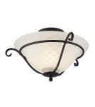 Lampy sufitowe - Elstead TORCHIERE Plafon E27 1x100W Czarny TCH-F-BLACK - product 1