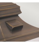 Kinkiety zewnętrzne - Elstead ST PAULS Kinkiet E27 1x60W IP44 Mosiądz ST-PAULS-WB1 - product 2