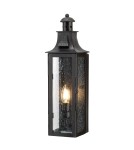 Kinkiety zewnętrzne - Elstead STOW Kinkiet E27 1x60W IP44 Brązowy STOW - produkt 1