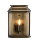 Kinkiety zewnętrzne - Elstead ST MARTINS Kinkiet E27 1x100W IP44 Mosiądz Antyczny ST-MARTINS-BR - product 1