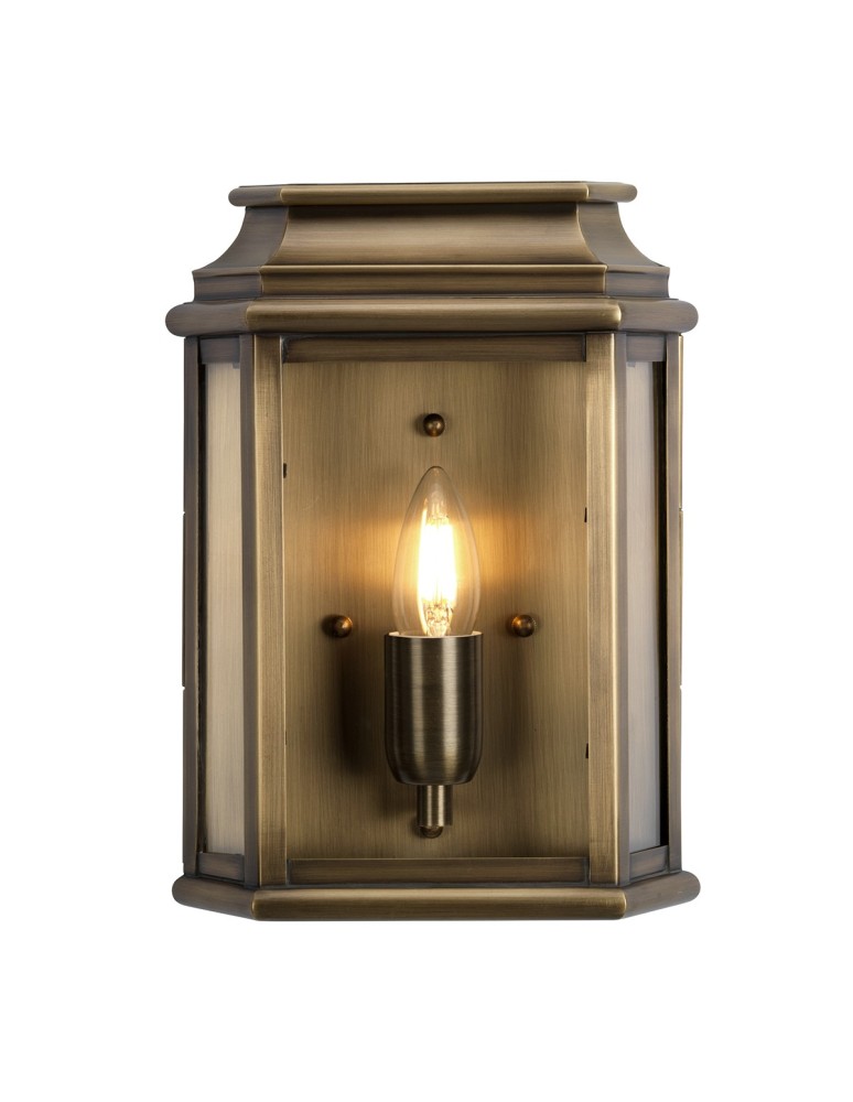 Kinkiety zewnętrzne - Elstead ST MARTINS Kinkiet E27 1x100W IP44 Mosiądz Antyczny ST-MARTINS-BR - produkt kolory-swiatla.pl 1