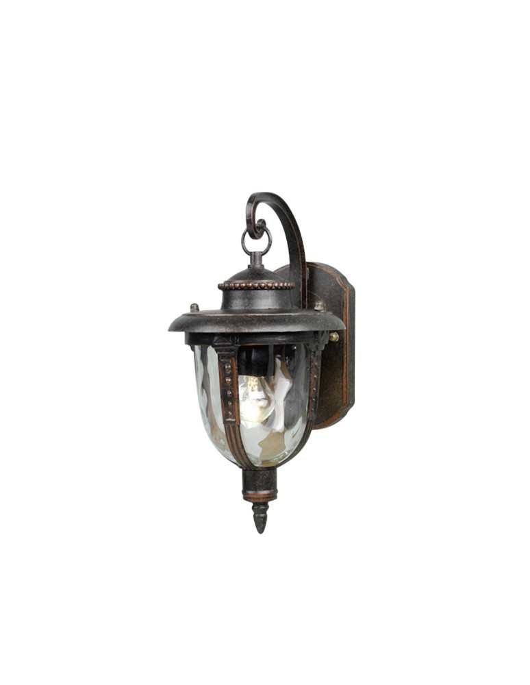 Kinkiety zewnętrzne - Elstead ST LOUIS Kinkiet E27 1x100W IP44 Brązowy STL2-S-WB - produkt kolory-swiatla.pl 1