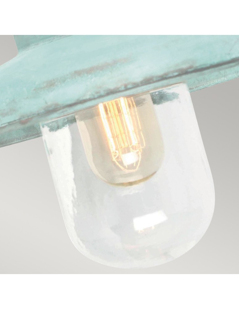 Elstead SOMERTON Kinkiet E27 1x100W IP44 Niebieski SOMERTON-V