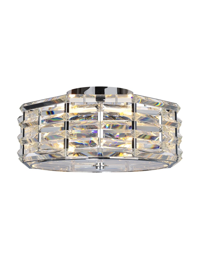 Lampy sufitowe - Elstead SHOAL Plafon E27 4x60W Nikiel SHOAL-F - produkt kolory-swiatla.pl 1