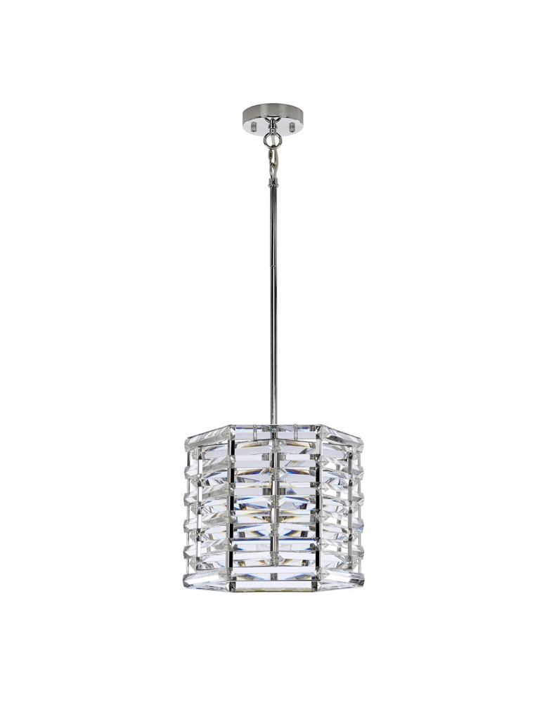 Lampy wiszące - Elstead SHOAL Wisząca E27 1x60W Nikiel SHOAL-1P - produkt kolory-swiatla.pl 2