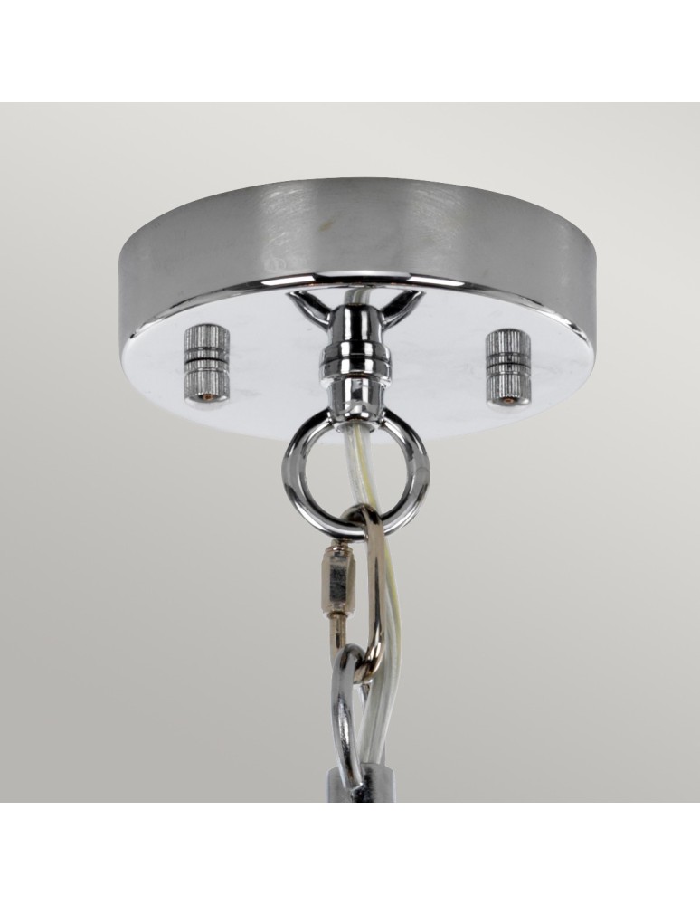 Lampy wiszące - Elstead SHOAL Wisząca E27 1x60W Nikiel SHOAL-1P - produkt kolory-swiatla.pl 3