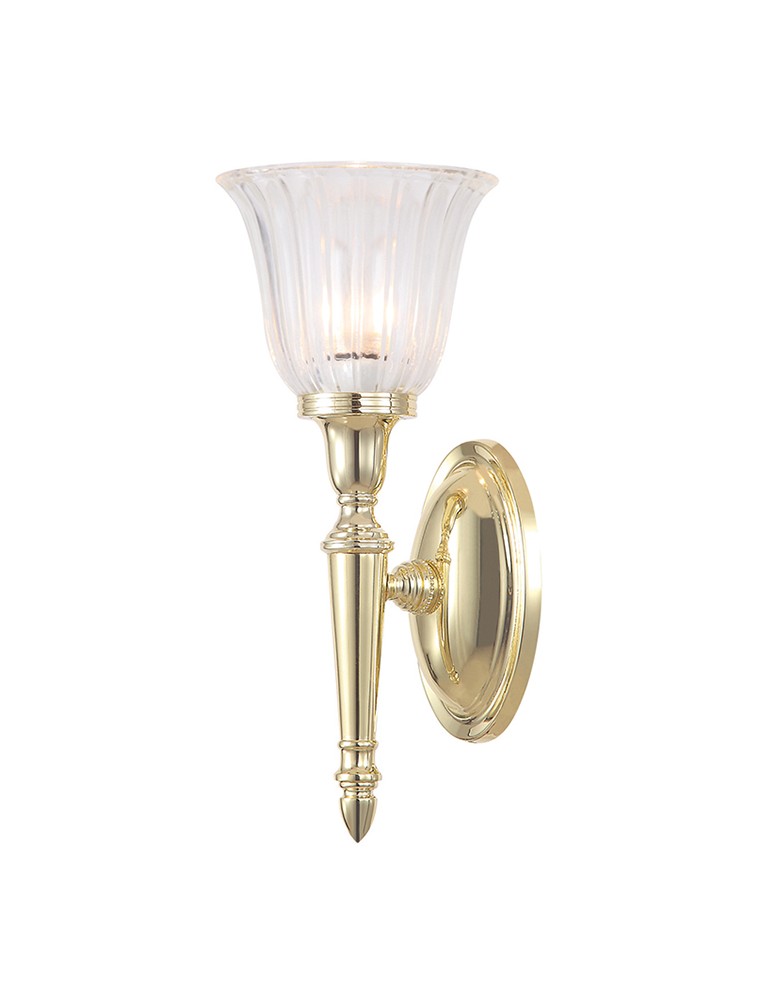 Kinkiety - Elstead DRYDEN1 1x40W G9 BATH/DRYDEN1 PB Kinkiet - produkt kolory-swiatla.pl 1