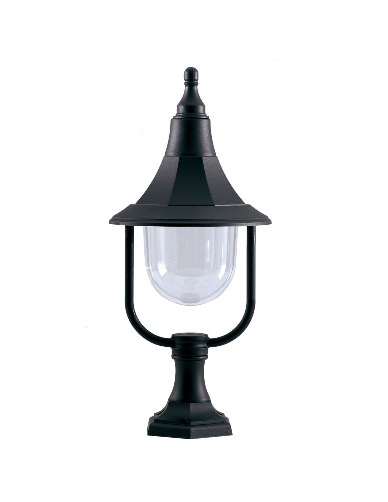 Lampy ogrodowe stojące - Elstead SHANNON Stojąca Zewnętrzna E27 1x100W IP44 Czarny SHANNON-PED - produkt kolory-swiatla.pl 1