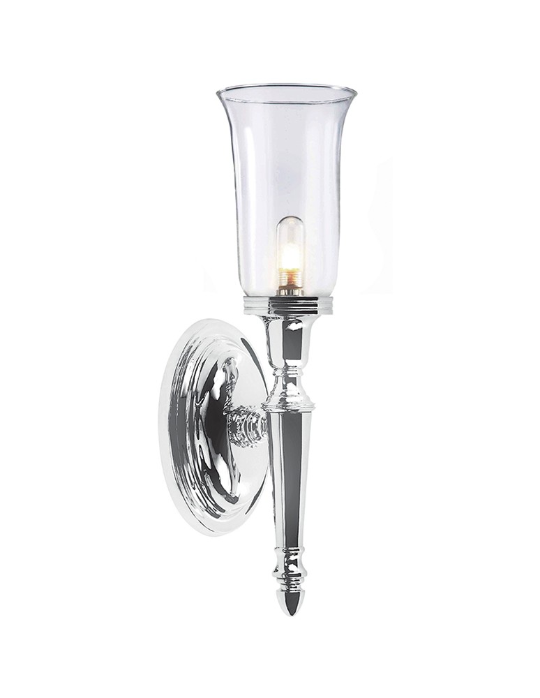 Kinkiety - Elstead Lighting Interior Kinkiet ŁAZIENKOWY DRYDEN2 1x40W G9 BATH/DRYDEN2 PC - produkt kolory-swiatla.pl 1