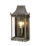 Kinkiety zewnętrzne - Elstead REGENTS PARK Kinkiet E27 1x100W IP44 Mosiądz Antyczny REGENTS-PARK-BR - product 1