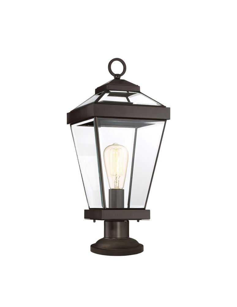 Lampy ogrodowe stojące - Elstead RAVINE Stojąca Zewnętrzna E27 1x60W IP44 Brązowy QZ-RAVINE3-M - produkt kolory-swiatla.pl 1
