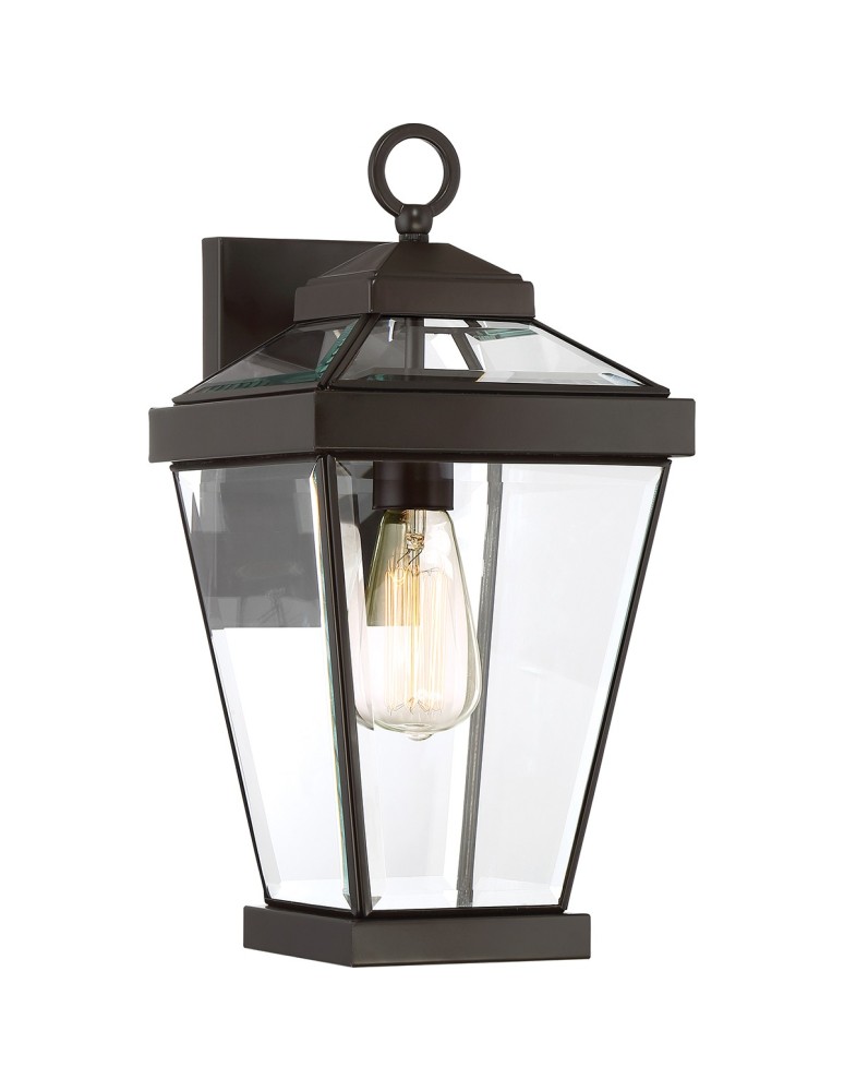 Kinkiety zewnętrzne - Elstead RAVINE Kinkiet E27 1x60W IP44 Brązowy QZ-RAVINE2-M - produkt kolory-swiatla.pl 1