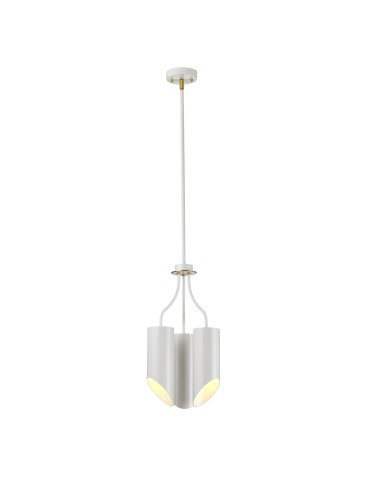 Elstead QUINTO Żyrandol E27 3x8W Mosiądz QUINTO3-WAB