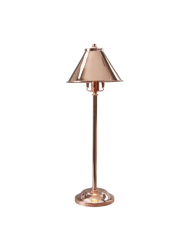Lampy stołowe klasyczne - Elstead PROVENCE Lampa Stołowa E14 1x7W Miedziany PV-SL-CPR - produkt kolory-swiatla.pl 1