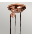 Lampy wiszące - Elstead PROVENCE Wisząca E27 1x100W Miedziany PV-P-CPR - product 2