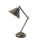 Lampy stołowe do czytania - Elstead PROVENCE ELEMENT Lampa Stołowa E27 1x60W Grafitowy/Mosiądz Antyczny PV-ELEMENT-GAB - product 1