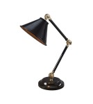 Lampy stołowe do czytania - Elstead PROVENCE ELEMENT Lampa Stołowa E27 1x60W Czarny/Mosiądz PV-ELEMENT-BPB - product 1