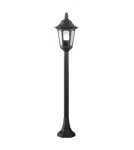 Lampy ogrodowe stojące - Elstead PARISH Stojąca Zewnętrzna E27 1x100W IP44 Czarny PRM5-BLACK - product 1