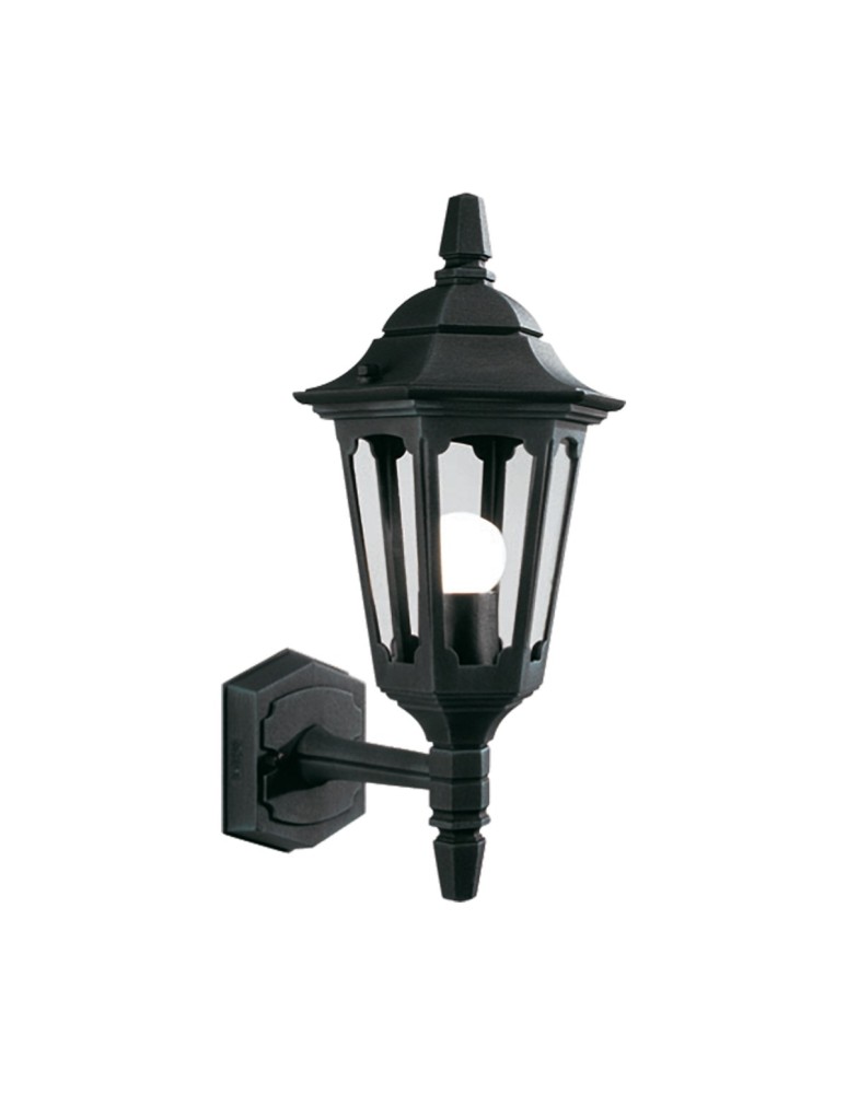 Kinkiety zewnętrzne - Elstead PARISH Kinkiet E27 1x100W IP44 Czarny PRM1-BLACK - produkt kolory-swiatla.pl 1