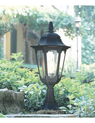 Elstead PARISH Stojąca Zewnętrzna E27 1x100W IP44 Czarny PR4-BLACK - product 2