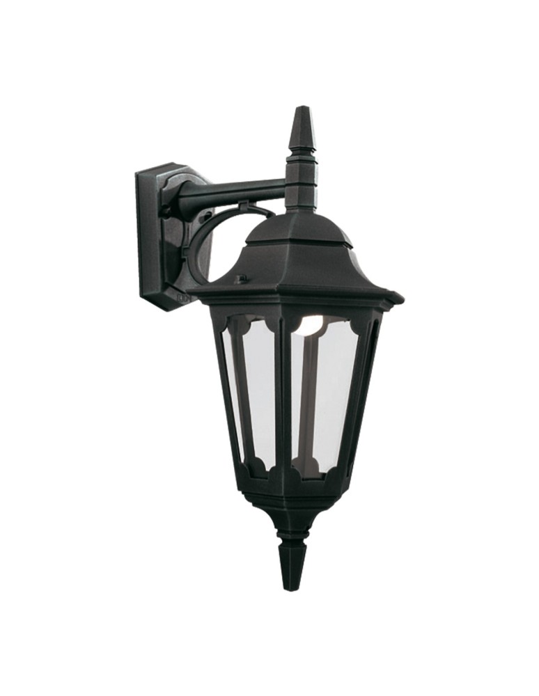 Kinkiety zewnętrzne - Elstead PARISH Kinkiet E27 1x100W IP44 Czarny PR2-BLACK - produkt kolory-swiatla.pl 1