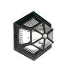Lampy zewnętrzne sufitowe - Elstead PARISH Plafon E27 1x100W IP44 Czarny PR12-BLACK - product 1