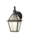 Elstead POLRUAN Kinkiet E27 1x100W IP44 Czarny POLRUAN