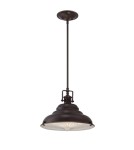 Lampy wiszące - Quoizel EASTVALE 1x60W E27 QZ/EASTVALE/P/M Wisząca - product 1