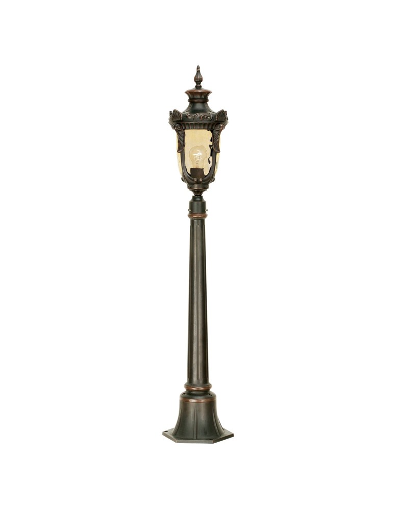 Lampy ogrodowe stojące - Elstead PHILADELPHIA Stojąca Zewnętrzna E27 1x100W IP44 Brązowy PH4-M-OB - produkt kolory-swiatla.pl 1