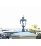 Lampy ogrodowe stojące - Elstead PHILADELPHIA Stojąca Zewnętrzna E27 1x100W IP44 Brązowy PH3-M-OB - product 3