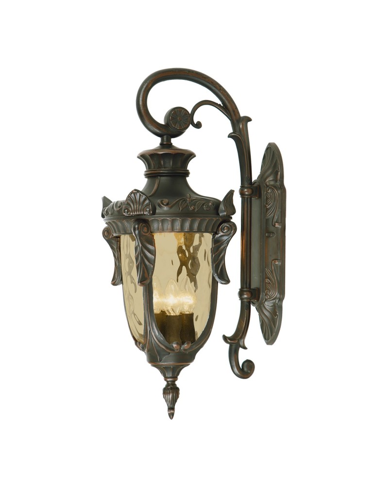 Kinkiety zewnętrzne - Elstead PHILADELPHIA Kinkiet E14 3x60W IP44 Brązowy PH2-L-OB - produkt kolory-swiatla.pl 1