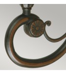 Kinkiety zewnętrzne - Elstead PHILADELPHIA Kinkiet E14 3x60W IP44 Brązowy PH1-L-OB - product 5