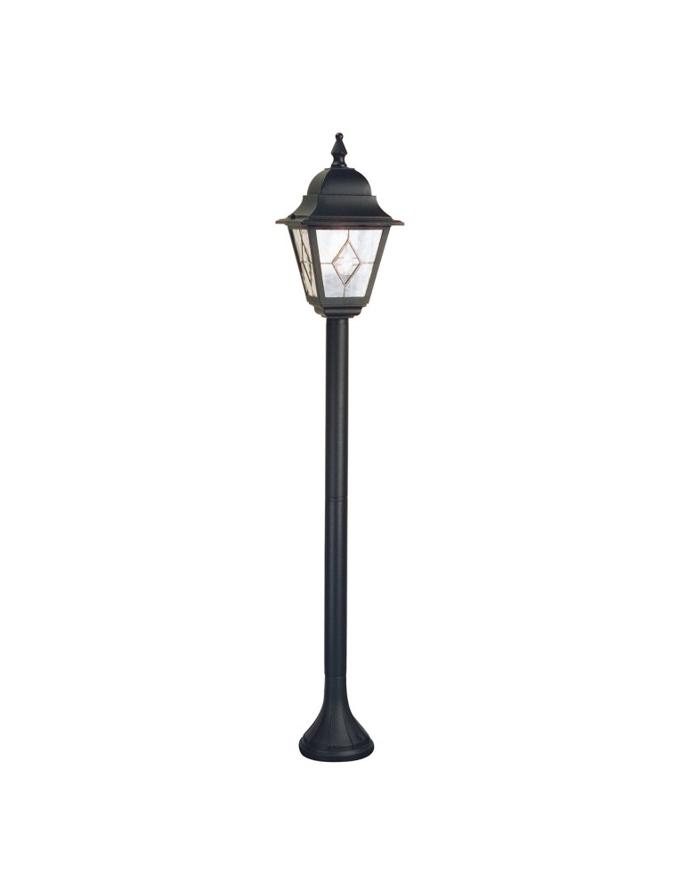 Lampy ogrodowe stojące - Elstead NORFOLK Stojąca Zewnętrzna E27 1x100W IP43 Czarny NR4-BLK - produkt kolory-swiatla.pl 1