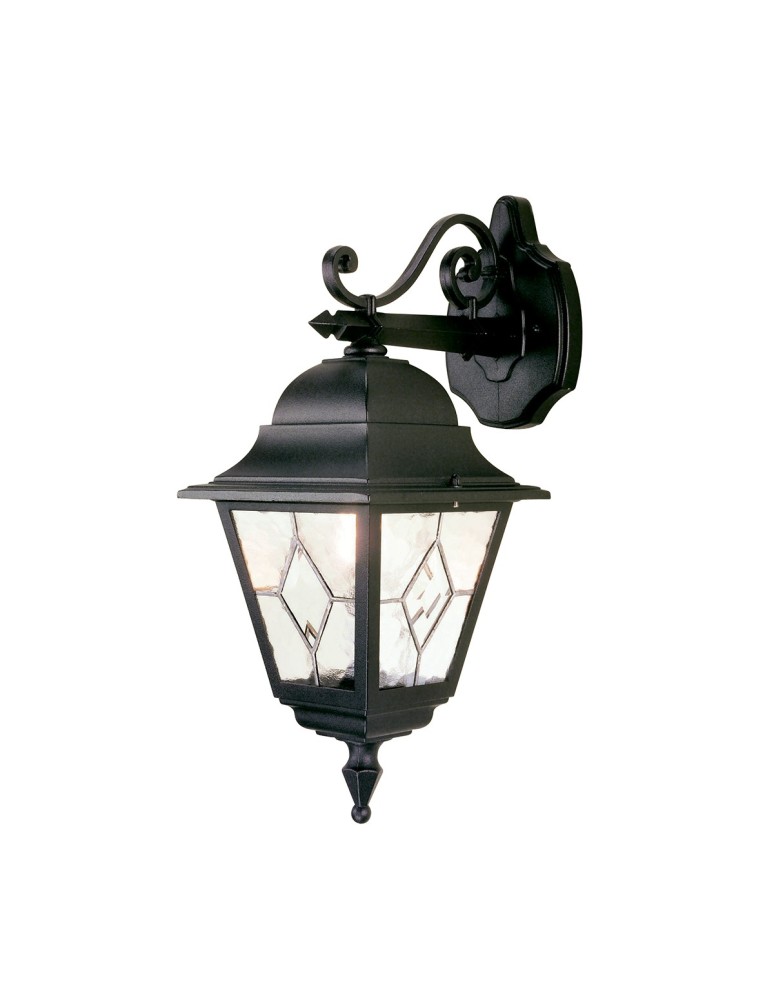 Kinkiety zewnętrzne - Elstead NORFOLK Kinkiet E27 1x100W IP43 Czarny NR2-BLK - produkt kolory-swiatla.pl 1