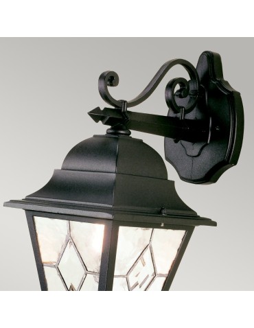 Elstead NORFOLK Kinkiet E27 1x100W IP43 Czarny NR2-BLK - produkt 2