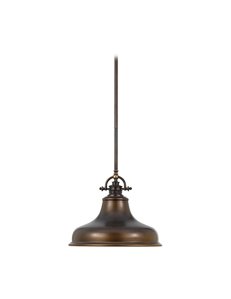 Lampy wiszące - Quoizel EMERY 1x100W E27 QZ/EMERY/P/M PN Wisząca - produkt kolory-swiatla.pl 1
