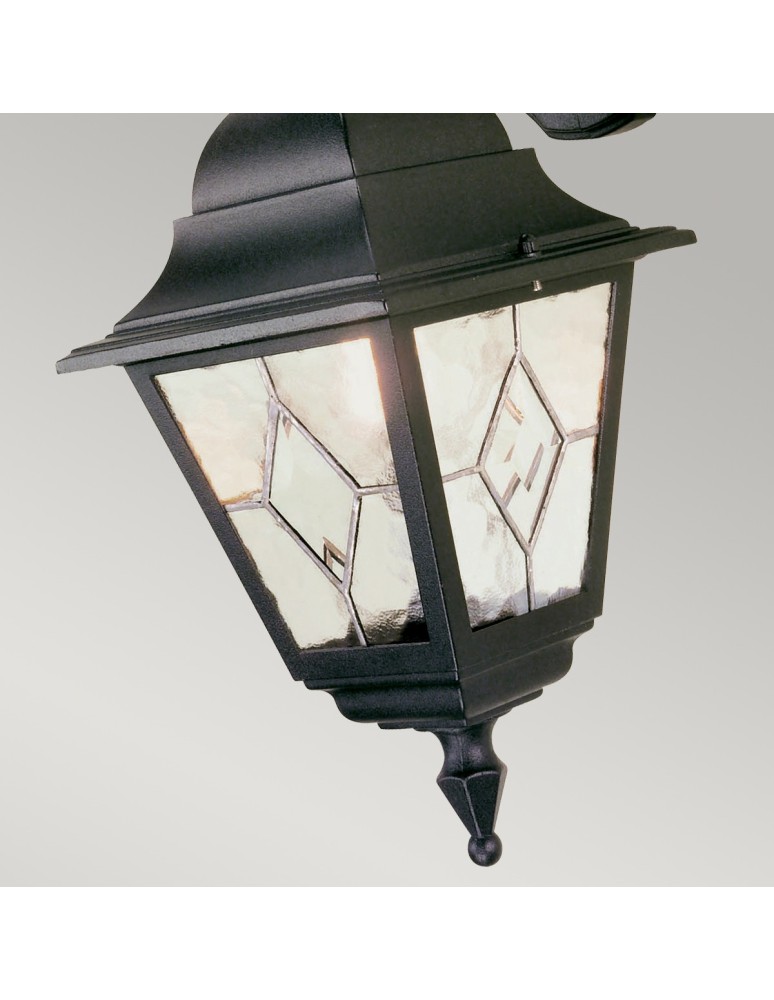 Elstead NORFOLK Kinkiet E27 1x100W IP43 Czarny NR2-BLK