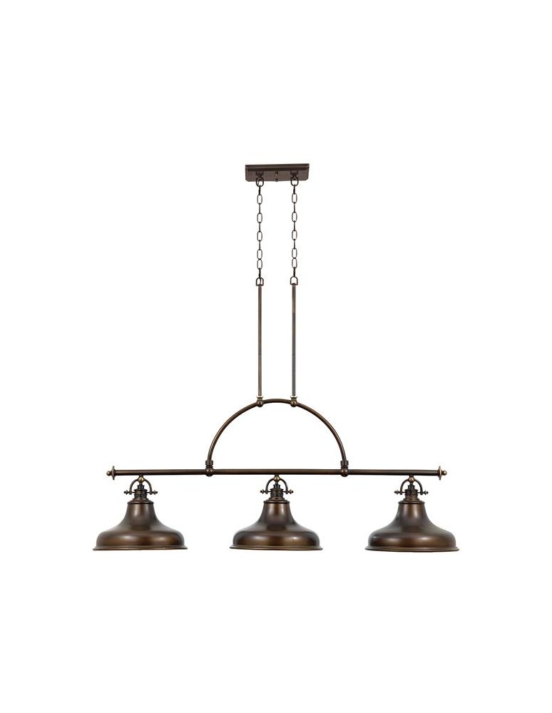 Lampy wiszące - Quoizel EMERY 3x100W E27 QZ/EMERY3P PN Wisząca - produkt kolory-swiatla.pl 1